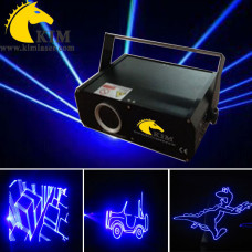 Single Blue animation laser light projector with SD Card