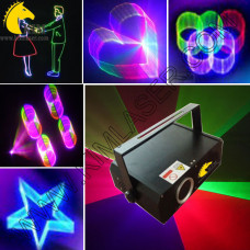 300mw RGB laser with 2D+3D+SD light