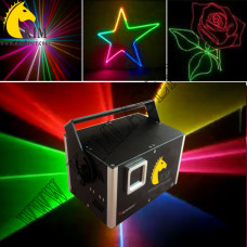 1.2W RGB laser with SD card ILDA projector