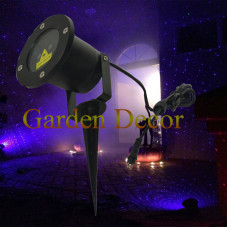 Static Single Blue firefly  Outdoor Garden Laser Light