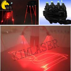 Red Laser Gloves