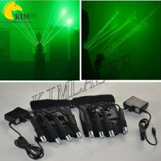 Green laser gloves