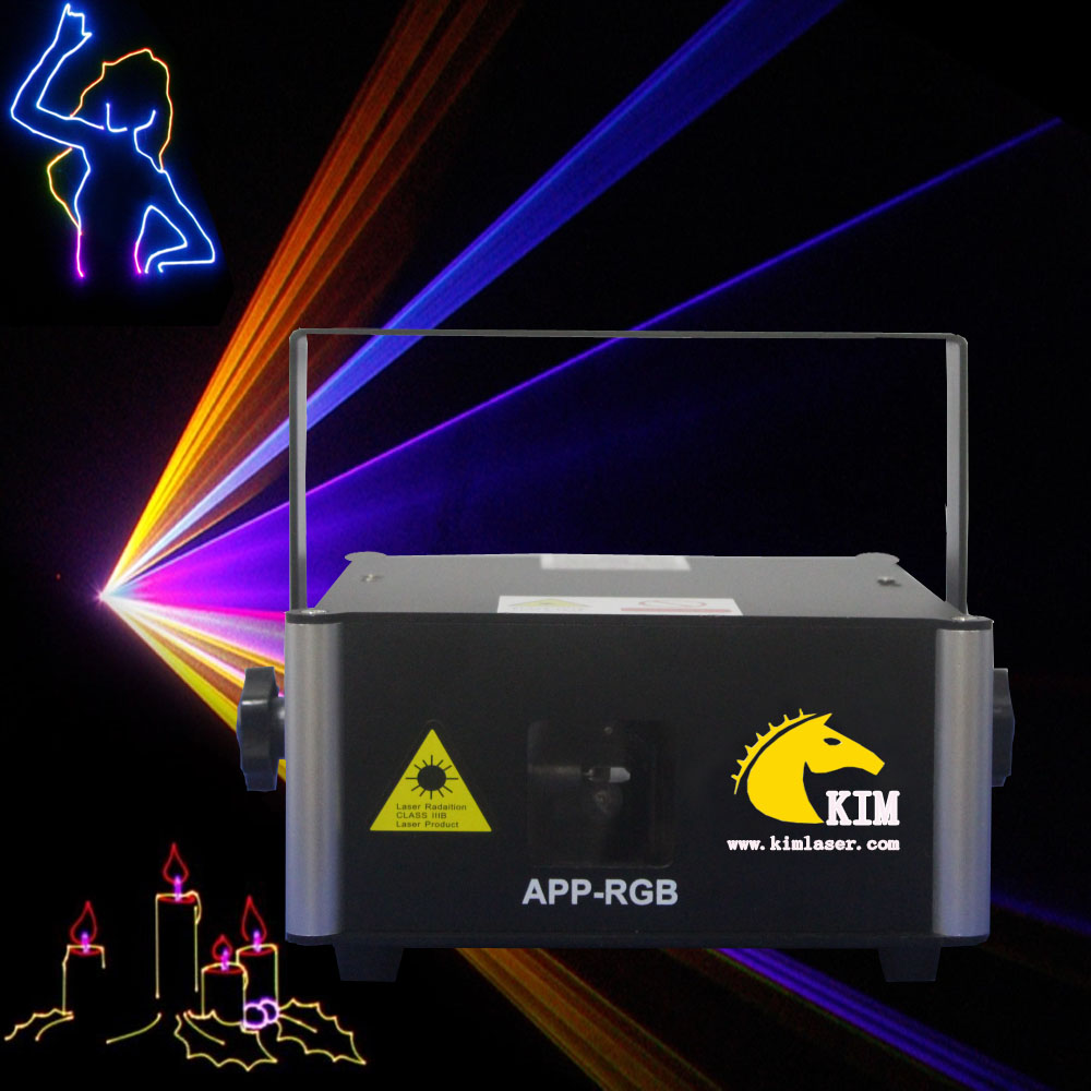 500mw/1W Android Phone APP Bluetooth RGB Laser Light
